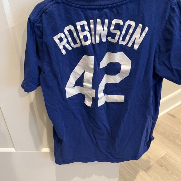 Nike Brooklyn Dodgers Jackie Robinson Shirt - Picture 2 of 3